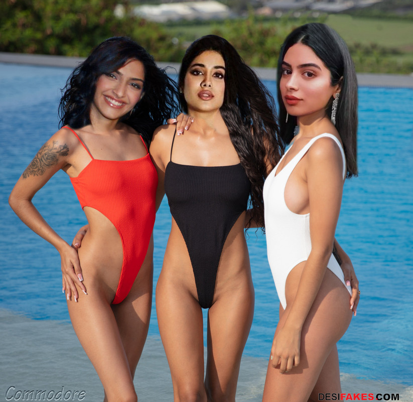 Sonam Janhvi Kaushi Bikini (1)