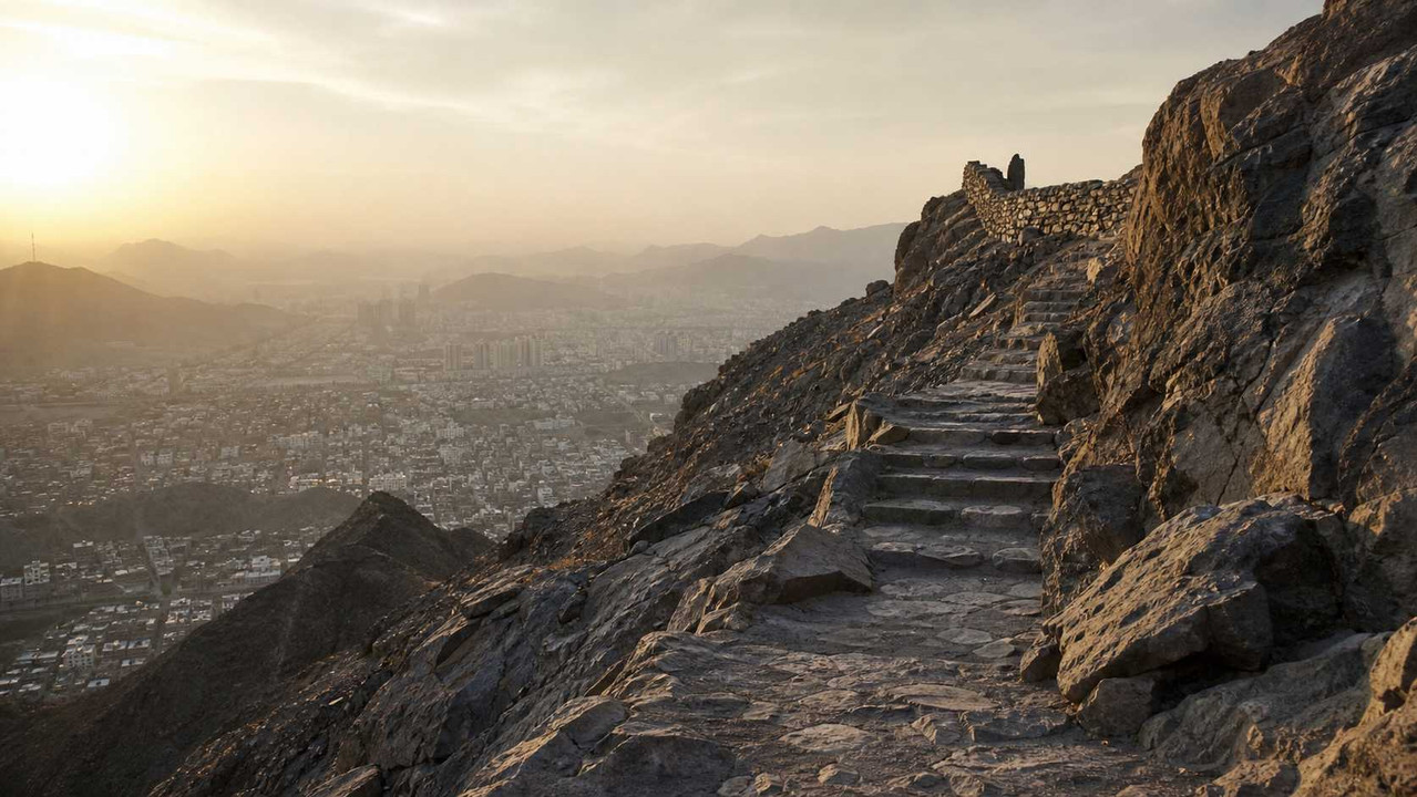جبل النور وغار حراء في مكة المكرمة
