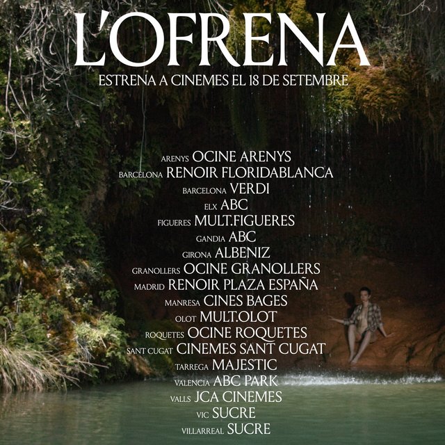 LA PELÍCULA “LA OFRENDA”, CON VERÓNICA ECHEGUI, SE ESTRENA HOY CON 18 COPIAS VÍA ALFA PICTURES