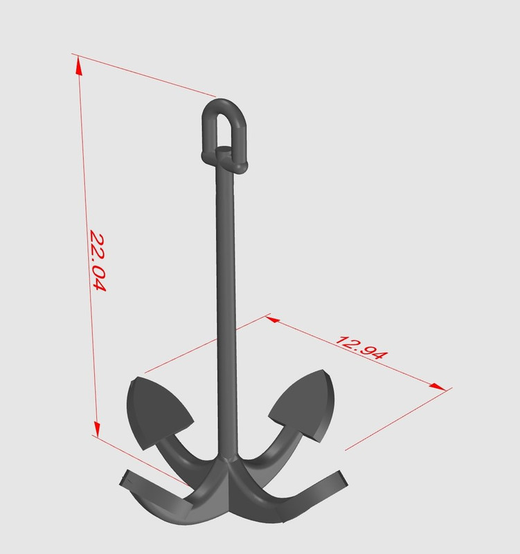 Якорь кошка  размер 5