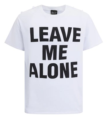 Number Nine Leave Me Alone Shirt