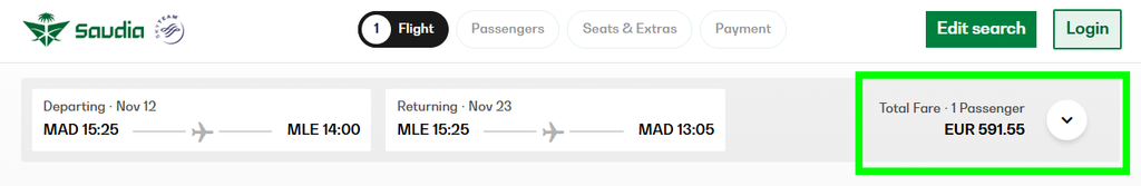 Vuelos a las Maldivas - Foro Subcontinente Indio: India y Nepal