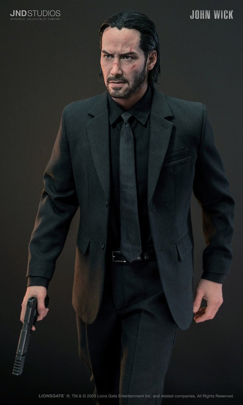 JND Studios : John Wick - Keanu Reeves 1/3 Scale Statue 14