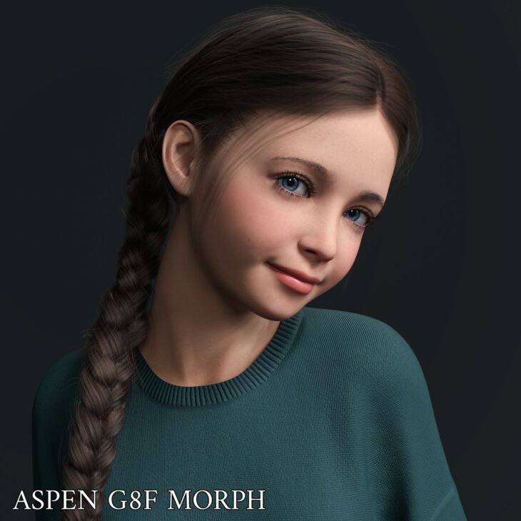 Aspen Character Morph For Genesis 8 Females
