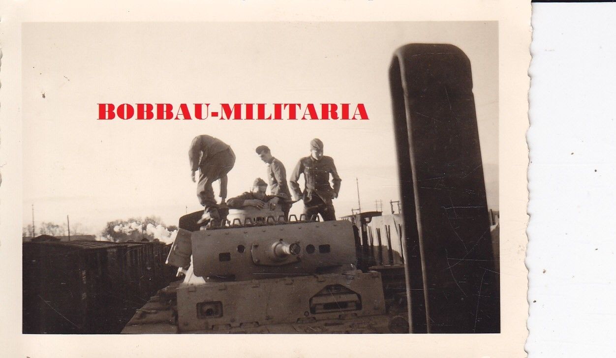 Panzer-Kp.(Fkl) 312 Funklenk Panzer Verladung Front Extra-Zusatz