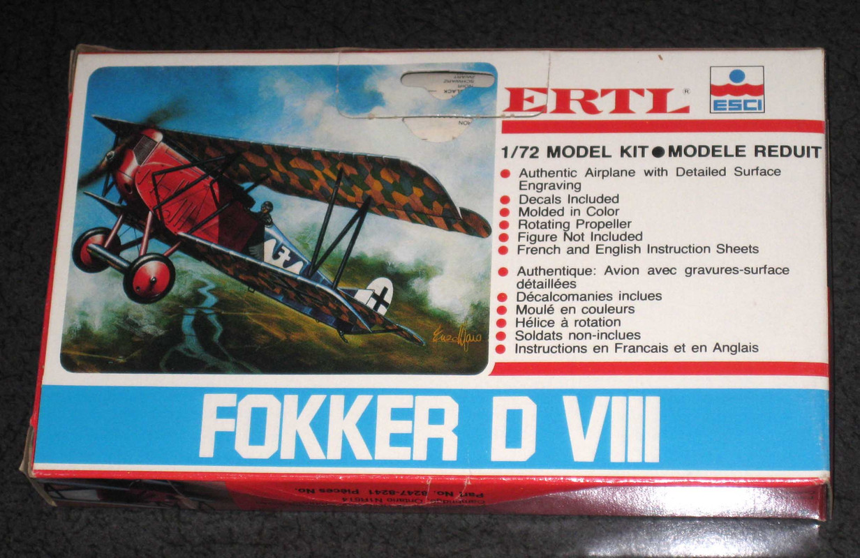 Oops ERTL Fokker D8
