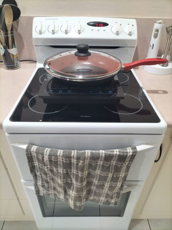 Using portable hob instead of stove hotplates Kitchen appliances