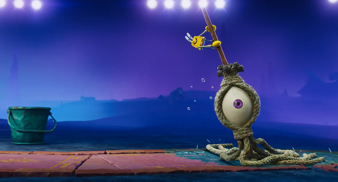 The SpongeBob Movie: Search for SquarePants 2025 WebRip [Hindi + English] 480p 720p ESub Screenshot