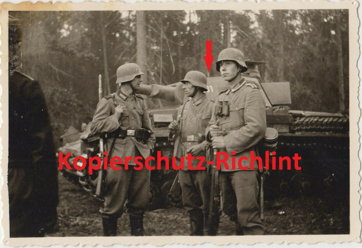 Wehrmacht Russland 22.06.1941 Barbarossa Panzer IV Nummer! Spähtrupp