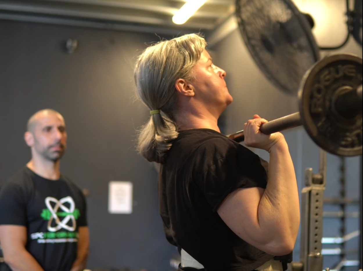 In person coaching at SPC Performance Lab