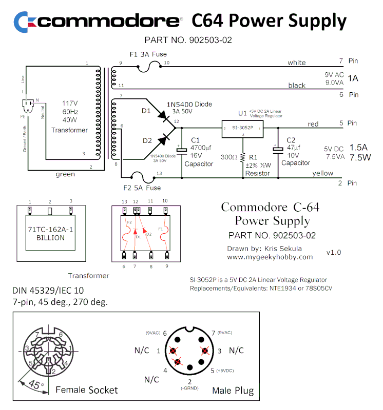 For Newbies. WARNING C64 Brick of “Death” Power Supply - Commodore 64 -  Lemon64 - Commodore 64