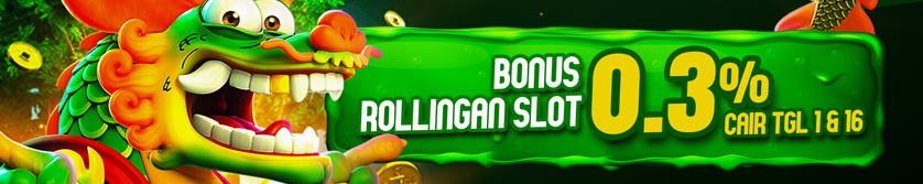 BONUS ROLLINGAN SLOT 0.3%