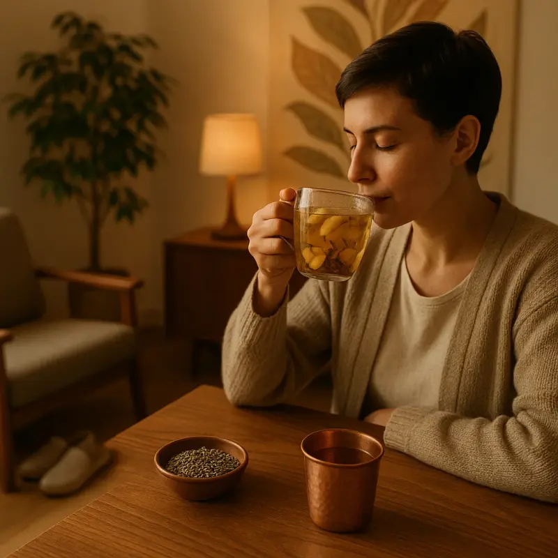 Ayurvedic tips to reduce bloating naturally