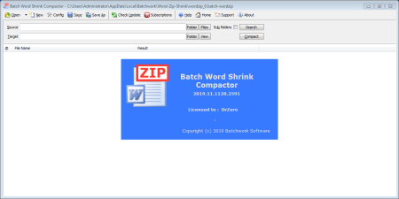 Batch Word Shrink Compactor 2019.11.1128.2591