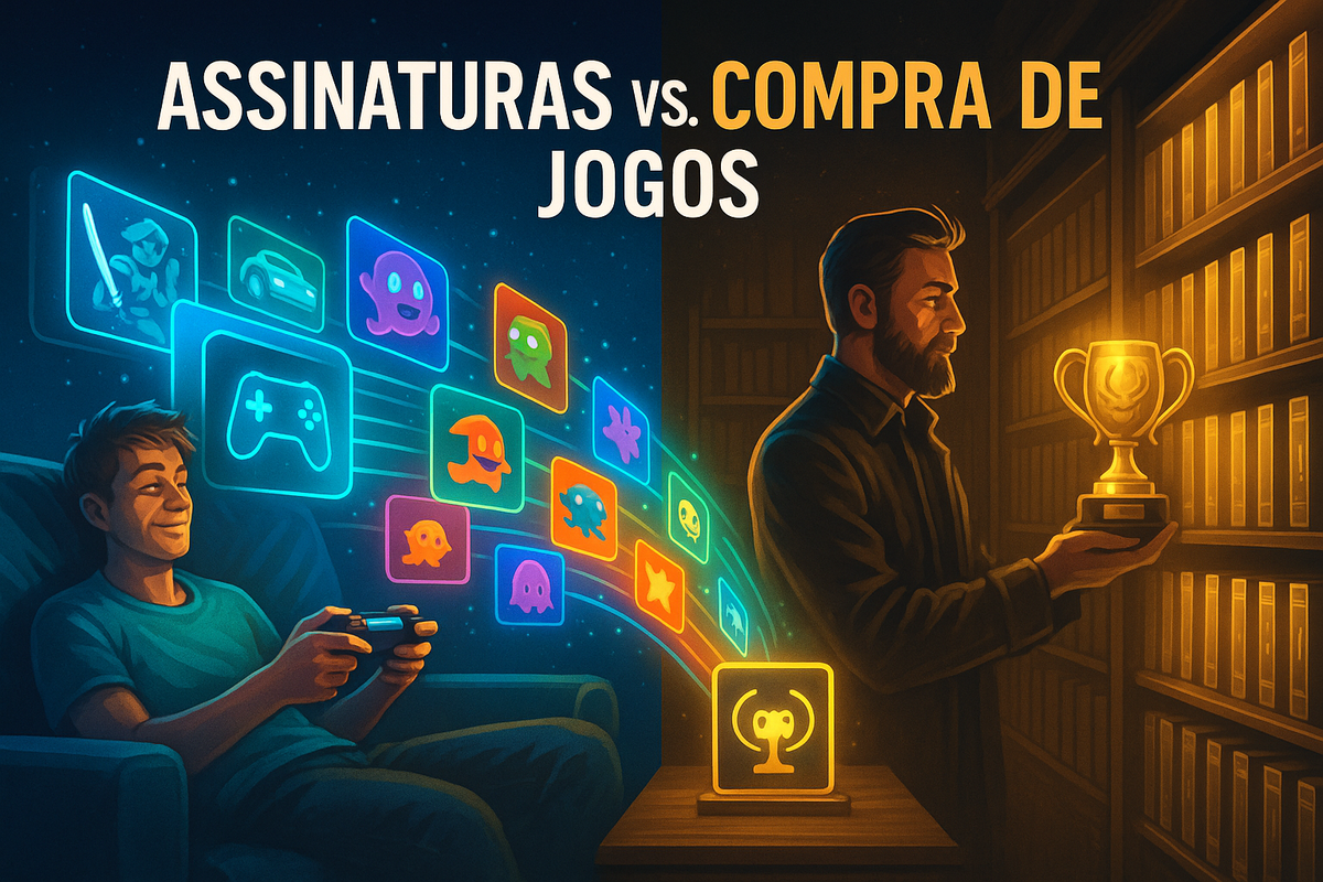 Assinaturas vs. Compra de Jogos: No Mundo dos Pixels, Você É o Consumidor Eterno ou o Colecionador Rebelde?