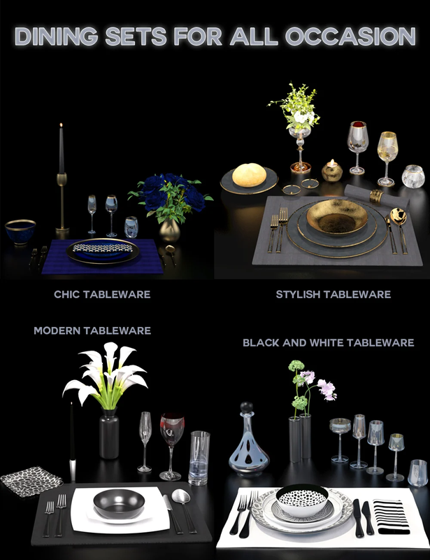 (REPOST) Dining Sets for All Occasions