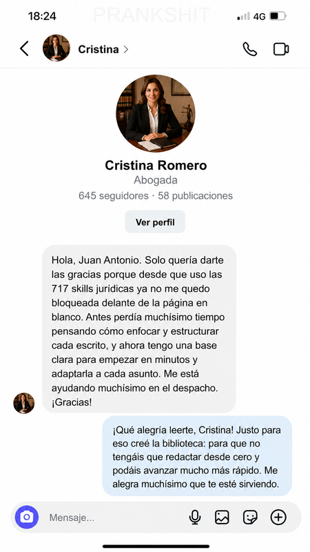 Reseña de un cliente