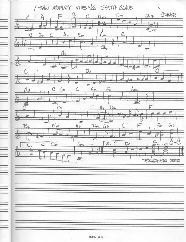 I Saw Mommy Kissing Santa Claus