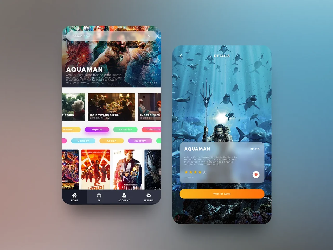 Artist — Landing page