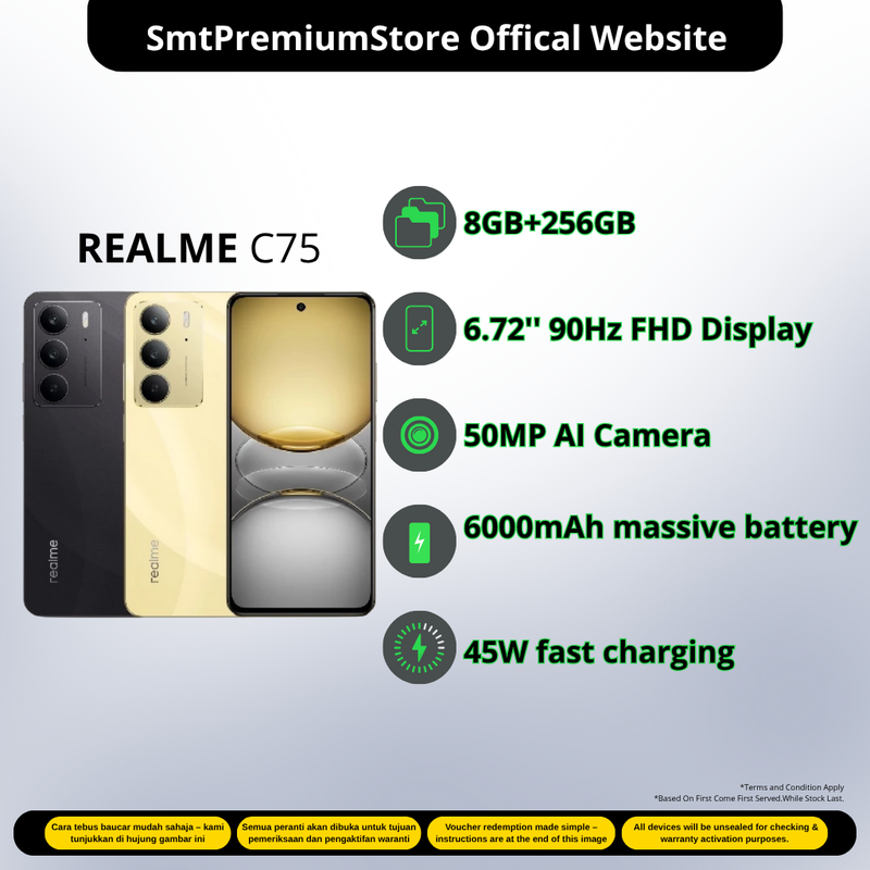 Realme C75