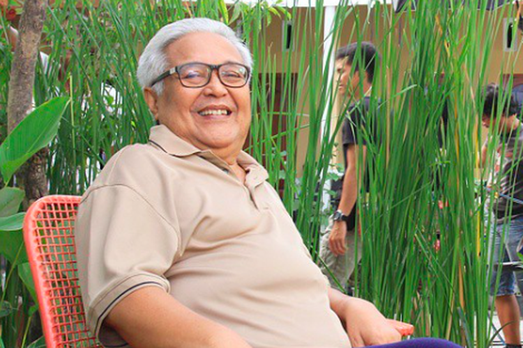 Aktor senior Adi Kurdi yang terkenal berkat perannya sebagai Abah dalam serial televisi Keluarga Cemara.