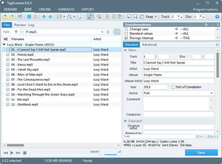 TagScanner 6.1.12 Multilingual