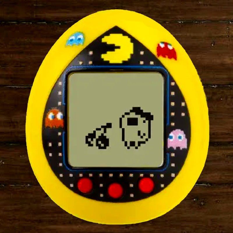 pacman gotchi yellow