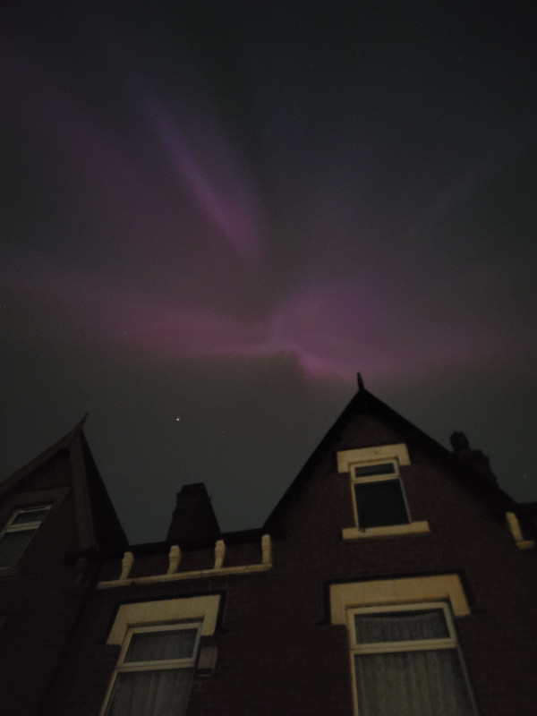Northern Lights over Chapeltown 10-5-24 (2)
