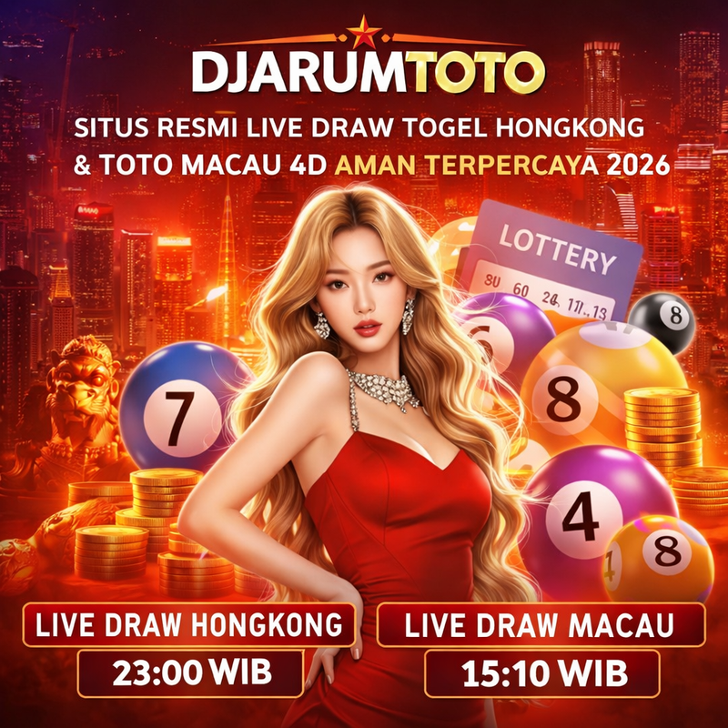 Djarumtoto – Situs Resmi Live Draw Togel Hongkong & Toto Macau 4D Aman Terpercaya 2026 image 1