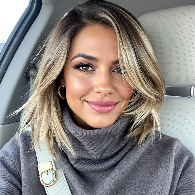 Timeless Glamour: The Blonde Allure - old money blonde short hair