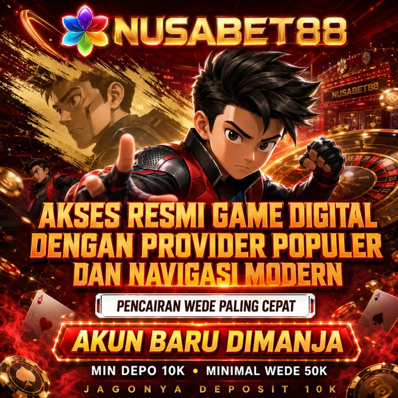 NUSABET88 | Platform Game Digital dengan Provider Populer Terpercaya dan Transaksi Mudah