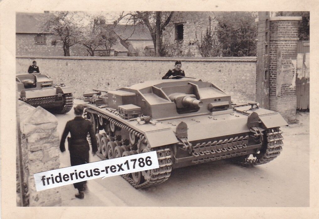 Foto Panzer Tank StuG III Sturmgeschütz Brigade