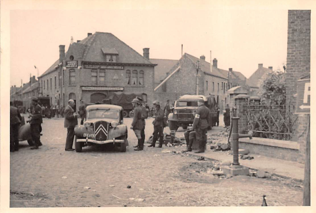 Französische PKW Citroen Kontrolle bei Ostende B