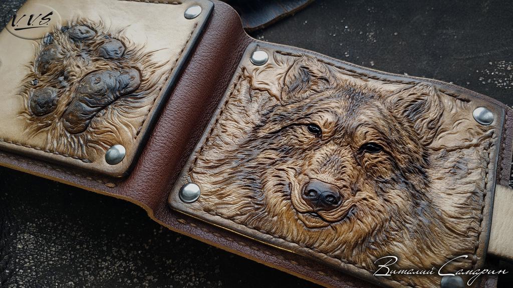 кошелек волк ТС6