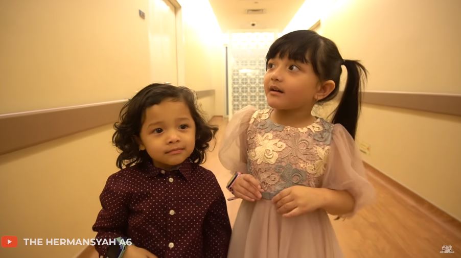 Arsy datang ke ultah Atta Halilintar