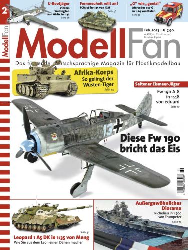 Cover: Modellfan Modellbaumagazin No 02 2023