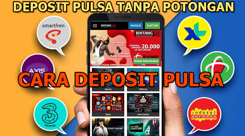 Deposit Pulsa Tanpa Potongan
