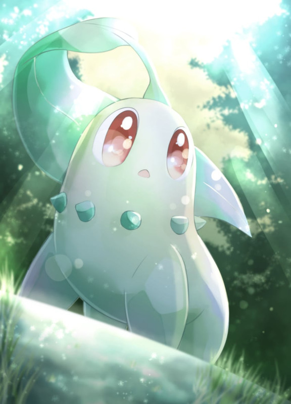 chikorita-pokemon-drawn-by-asakirirokuyu