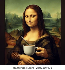 mona lisa famous painting portrait 260nw 2509507471