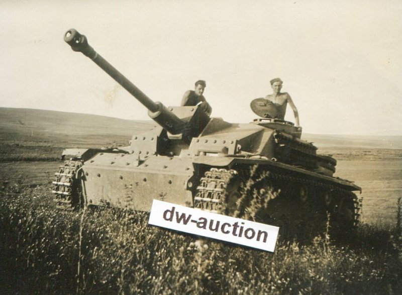 Sturmgeschütz Langrohr im Gelände