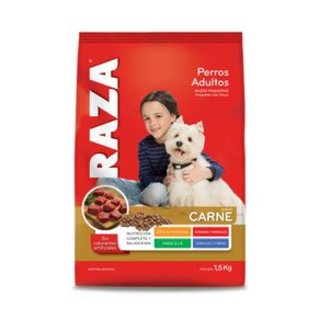 7498 | Balanceado Raza Perro Carne X 1.5 Kg