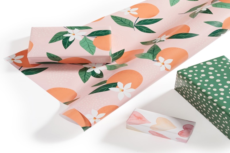 custom wrapping paper printing