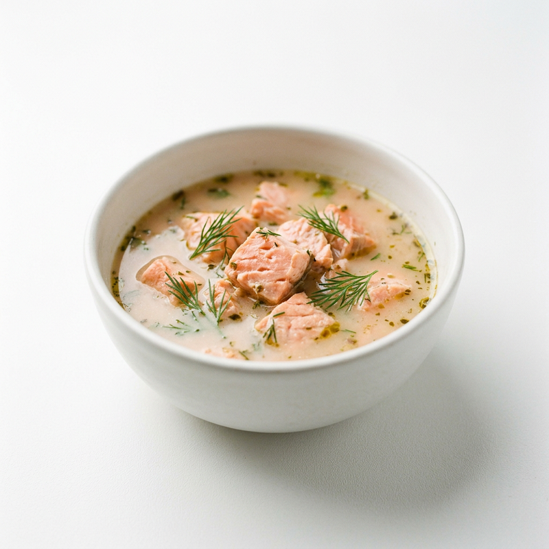 Sopa De Salmón