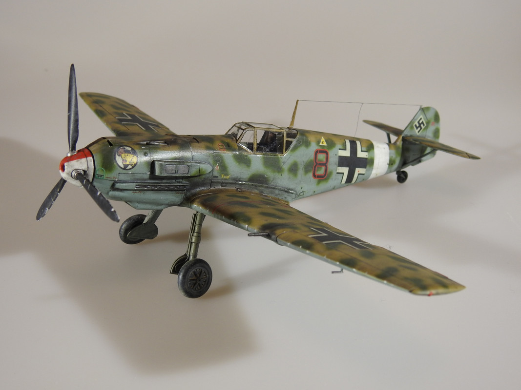 Bf109E-4/7 Tropical , 1/48 Hasegawa –klar DSCN1076