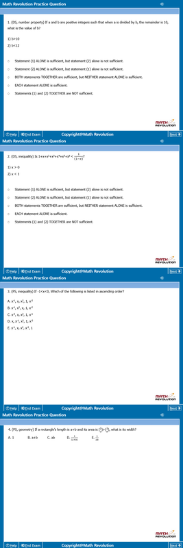 Math Revolution Questions