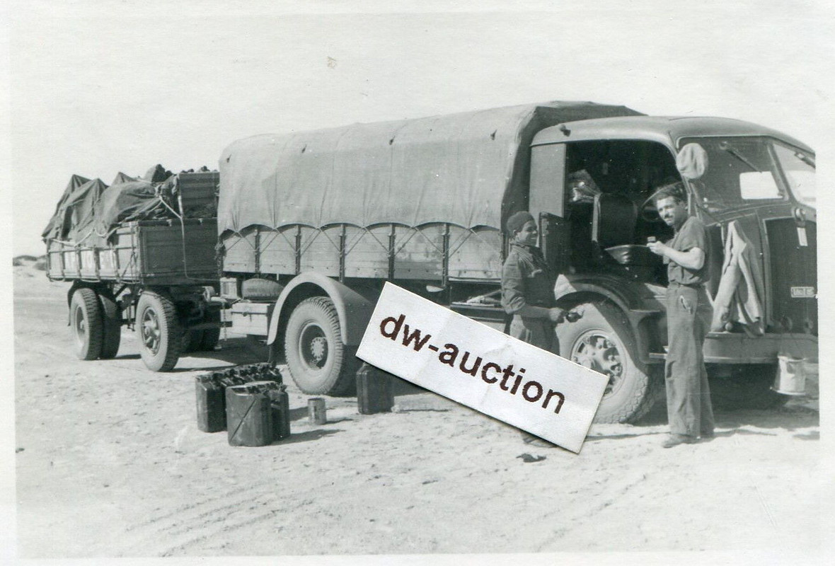 DAK Afrikakorps , Fahrzeug mit Anhänger