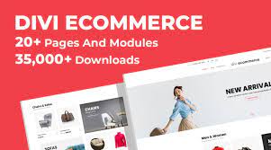 Ecommerce Website Design with DIVI & Wordpress