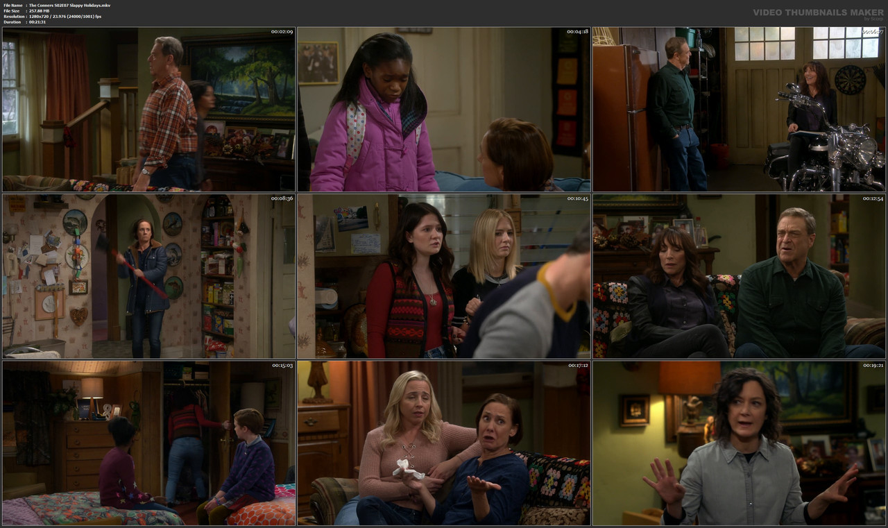 The Conners S02E07 Slappy Holidays.mkv