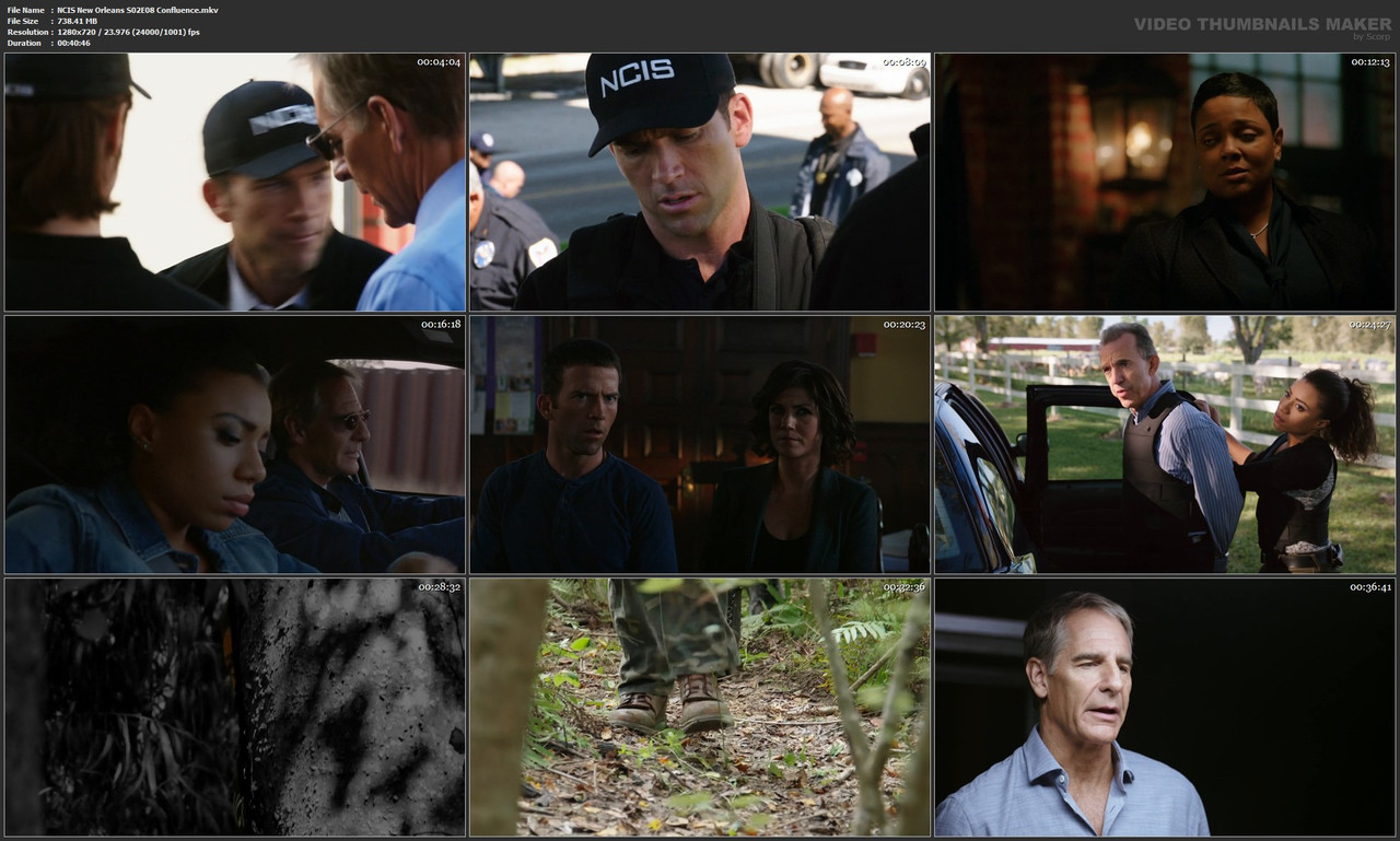 NCIS New Orleans S02E08 Confluence.mkv