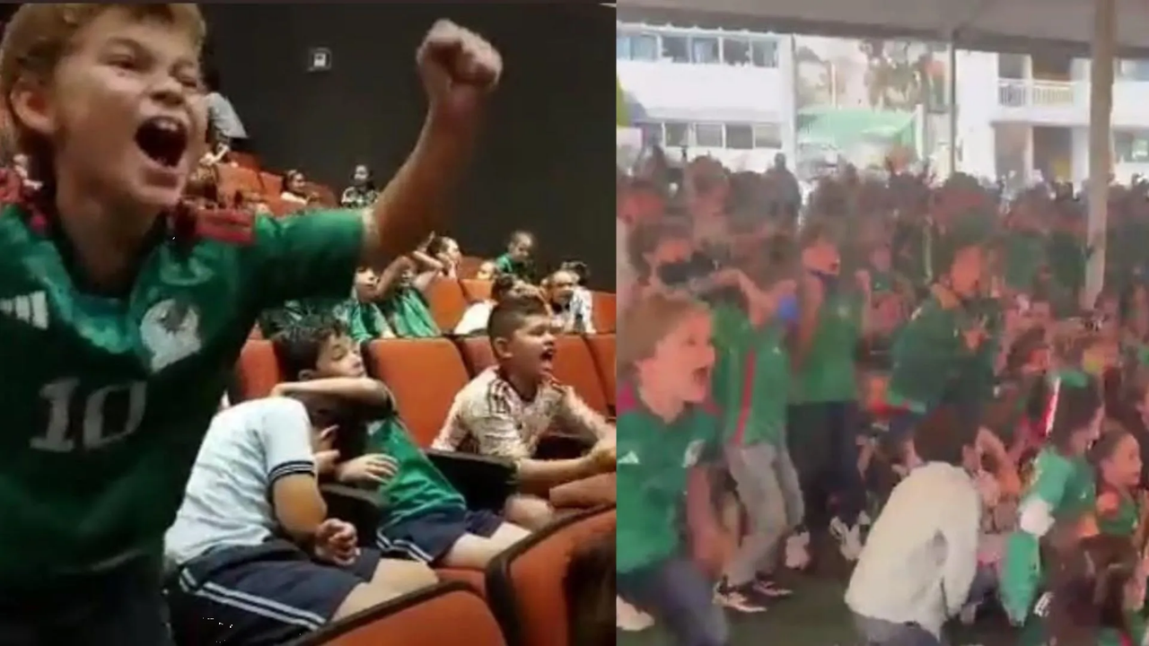 Niños, lo más emocionados por la atajada de Memo Ochoa en Qatar 2022